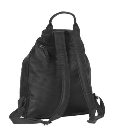 CHESTERFIELD LEATHER BACKPACK BLACK