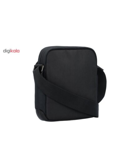 DELSEY VERTICAL BLACK SMALL SHOULDER BAG