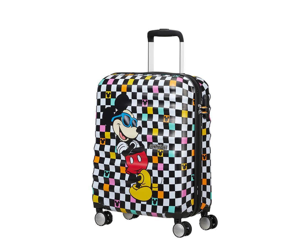 AMERICAN TOURISTER ΒΑΛΙΤΣΑ ΚΑΜΠΙΝΑΣ, WAVEBREAKER DISNEY MICKEY CHECK AMERICAN TOURISTER ΒΑΛΙΤΣΑ ΚΑΜΠΙΝΑΣ, WAVEBREAKER DISNEY MICKEY CHECK